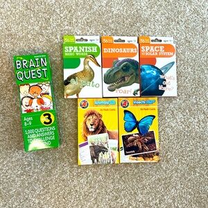 Brain Quest Grade 3 & 5 Flash Card Sets